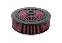 Brida K&N de 130 mm, 229 mm de diámetro, 111 mm de altura con tapa X-Stream (66-3150)