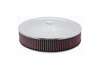Filtro de aire K&N de 14'' - 130 mm con base abatible (60-1430)