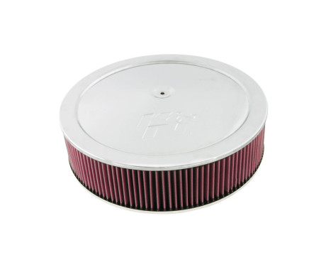 Filtro de aire K&N de 16'' - 186 mm con base abatible (60-1641)