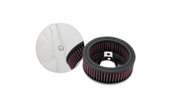 Filtro universal K&N para Harley, Keihin/S&S Carb. 1976-1987, 152 mm, 51 mm de altura (RK-3201)