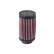 Filtro cilíndrico universal K&N de 43 mm de conexión, 76 mm de diámetro exterior y 127 mm de altura (RU-0210)