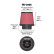 Filtro cónico universal K&N con conexión de 114 mm, 149 mm inferior, 114 mm superior, 114 mm de altura (RU-1005), Miniatura 2