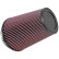 Filtro de aire cónico universal K&N, conexión de 127 mm, 165 mm inferior x 108 mm superior x 203 mm alto (RU-2805X