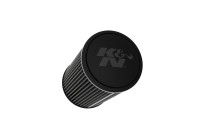 Filtro de aire K&N Universal Dryflow negro cónico de conexión de 76 mm, 152 mm inferior, 133 mm superior, 229 mm d