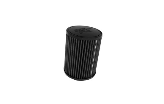 Filtro de aire K&N Universal Dryflow negro redondo, conexión de 76 mm, diámetro de 127 mm, altura de 165 mm