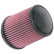 Filtro de aire universal K&N cónico de 102 mm de conexión, 139 mm de fondo, 118 mm de alto y 178 mm de alto (RF-61