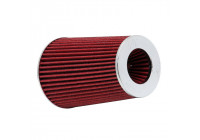 Filtro de repuesto universal K&N serie RG con 3 diámetros de conexión, rojo (RG-1002RD), tipo 2