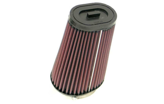 Filtro ovalado/cónico universal K&N de 62 mm, conexión de 20 grados, 114 mm x 95 mm inferior, 89 mm x 64 mm superi, Imagen 2