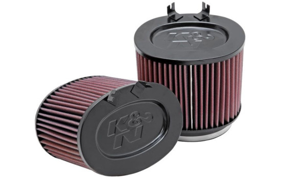 Filtro de repuesto K&N apto para Porsche Carrera 911 3.6/3.8L, 2009-2012 (2 piezas) (E-1999) K&N, Imagen 2