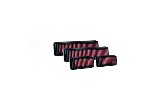 Filtro de repuesto K&N compatible con BMW X3M G01/X4M G02 L6-3.0L Facelift 2020- - juego de 4 piezas (33 33-3160 K&N
