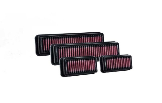 Filtro de repuesto K&N compatible con BMW X3M G01/X4M G02 L6-3.0L Facelift 2020- - juego de 4 piezas (33 33-3160 K&N, Imagen 2