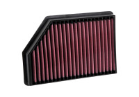 Filtro de repuesto K&N compatible con Chevrolet Silverado 2500HD/3500HD 6.6 Diesel 2020 (33-5098) K&N
