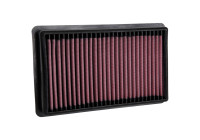 Filtro de repuesto K&N compatible con Jeep Wrangler 3.0 Diesel 2020 (33-5106) K&N