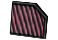 Filtro de repuesto K&N compatible con Volvo S60 2005-2009 / XC90 2005-2014 2.4D (33-2972) K&N