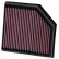 Filtro de repuesto K&N compatible con Volvo S60 2005-2009 / XC90 2005-2014 2.4D (33-2972) K&N