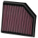 Filtro de repuesto K&N compatible con Volvo S60 2005-2009 / XC90 2005-2014 2.4D (33-2972) K&N, Miniatura 2