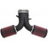 Kit de rendimiento K&N 57i compatible con Dodge Viper V10-8.3L 2003-2006 (57-1536) K&N