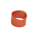 Reductor de manguera de silicona - 76->76 mm - Naranja, Miniatura 2