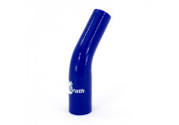 Reductor de manguera de silicona Bonrath con curva de 45 grados - Longitud: 50 mm - Ø28>25 mm