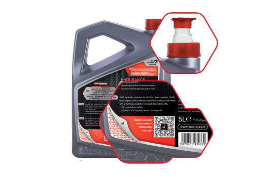 Aceite de motor Kennol Endurance 5W40 A3/B4 1L, Imagen 2