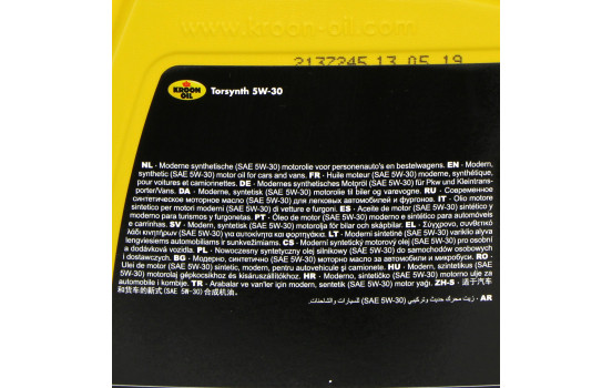 Aceite de motor Kroon-Oil Torsynth 5W30 A3/B4 1L, Imagen 3