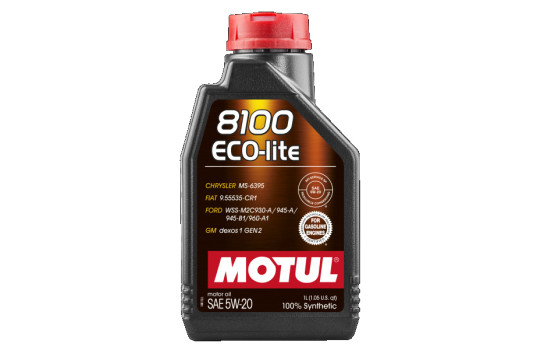 Aceite de motor Motul 8100 Eco-Lite 5W-20 1L, Imagen 2