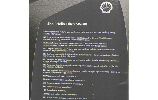 Aceite de motor Shell Helix Ultra 5W40 A3/B4 5L, Imagen 3