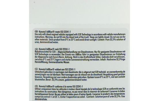 Bidón de 10 litros de Kemetyl Ad-Blue, Imagen 3