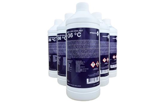 Refrigerante Winparts GO! Longlife G12 -36 °C 5 l