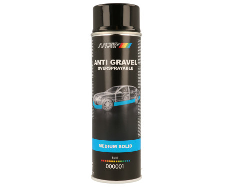 Motip protección antigravilla 500 ml - Negro