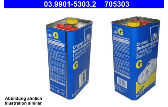 Líquido de frenos ATE DOT 3 5L, Imagen 2