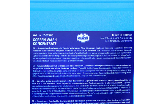 Anticongelante lavaparabrisas Eurol -45 °C 5 l, Imagen 2