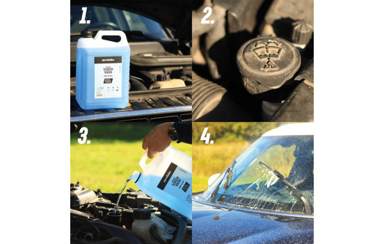 Líquido lavaparabrisas anticongelante Airolube listo para usar -15 °C 5L, Imagen 4