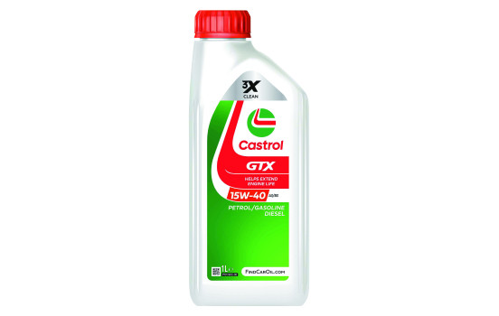 Aceite de motor Castrol GTX 15W40 A3/B3 1L