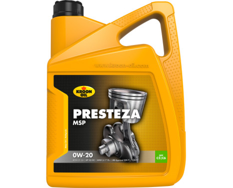 Aceite de motor Kroon-Oil Presteza MSP 0W20 C5, C6 5L