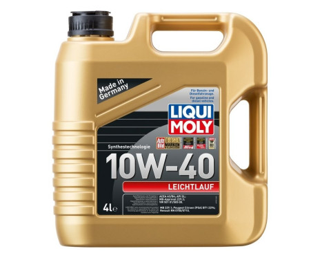 Aceite de motor Liqui Moly Leichtlauf 10W-40 4L