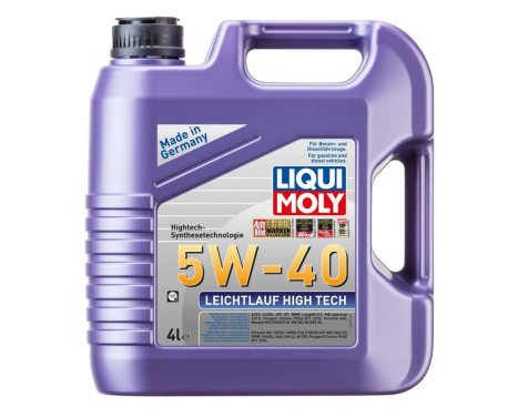 Aceite de motor Liqui Moly Leichtlauf High Tech 5W-40 4L