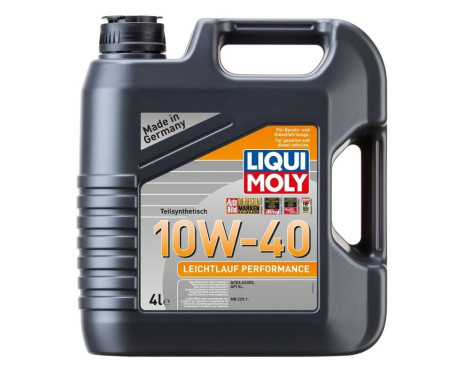 Aceite de motor Liqui Moly Leichtlauf Performance 10W-40 4L