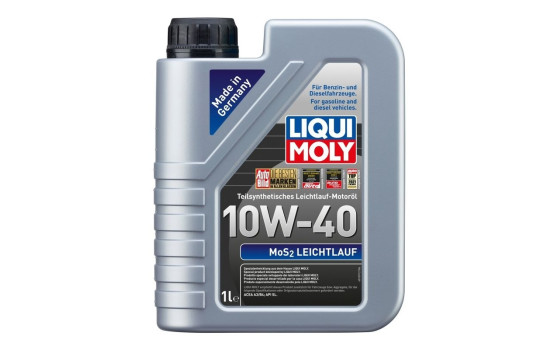 Aceite de motor Liqui Moly Mos2 Leichtlauf 10W40 1L, Imagen 2