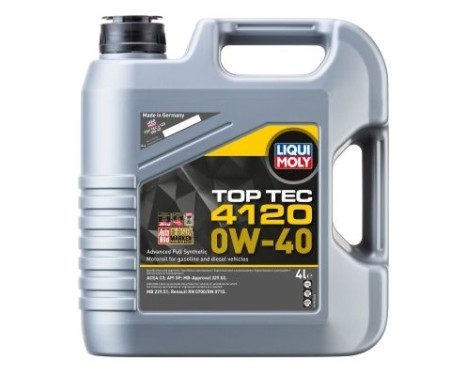 Aceite de motor Liqui Moly Top Tec 4120 0W-40 4L
