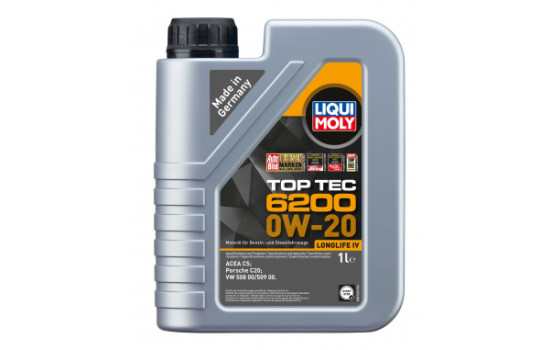 Aceite de motor Liqui Moly Top Tec 6200 0W-20 C5 5L