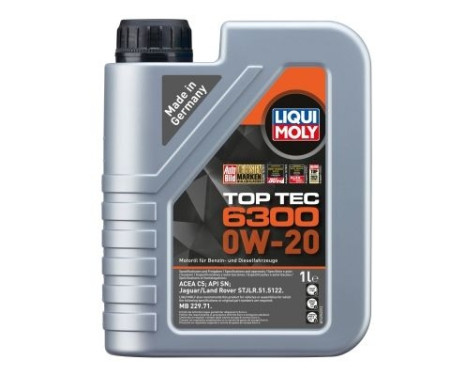 Aceite de motor Liqui Moly Top Tec 6300 0W-20 1L