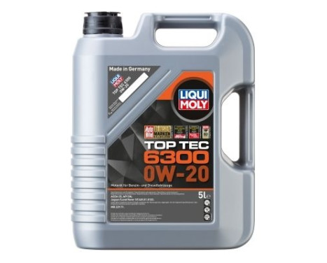 Aceite de motor Liqui Moly Top Tec 6300 0W-20 5L