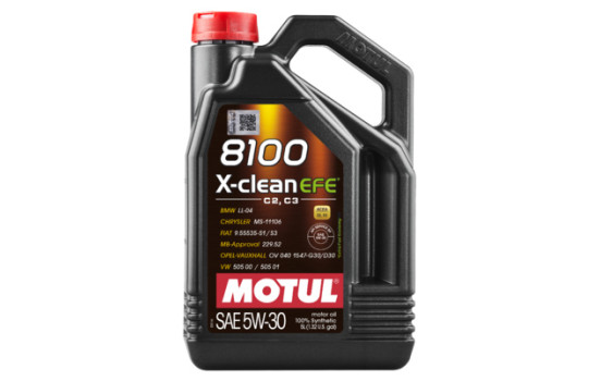 Aceite de motor Motul 8100 X-clean EFE 5W30 5L, Imagen 2
