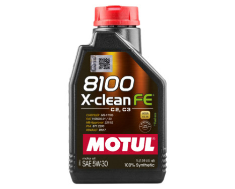 Aceite de motor Motul 8100 X-clean FE 5W30 1L