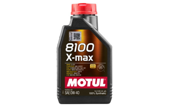 Aceite de motor Motul 8100 X-Max 0W40 1L, Imagen 2