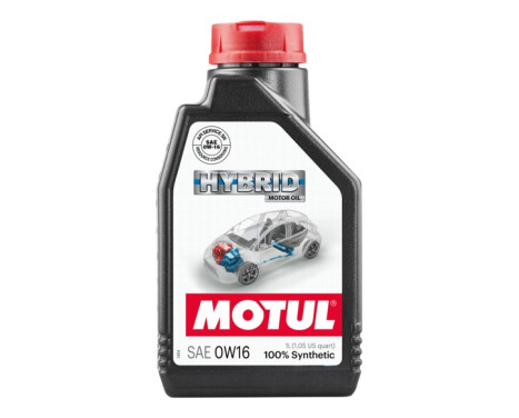 Aceite de motor Motul Híbrido 0W16 1L