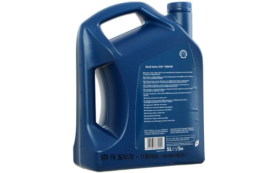 Aceite de motor Shell Helix HX7 10W40 A3/B4 5L, Imagen 2