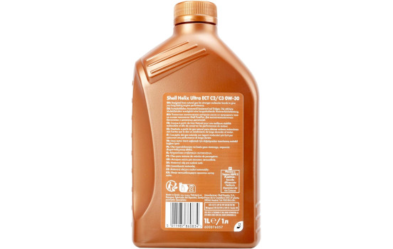 Aceite de motor Shell Helix Ultra ECT 0W30 C2/C3 1L, Imagen 2