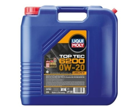 Aceite de motor Top Tec 6200 0W-20 20L